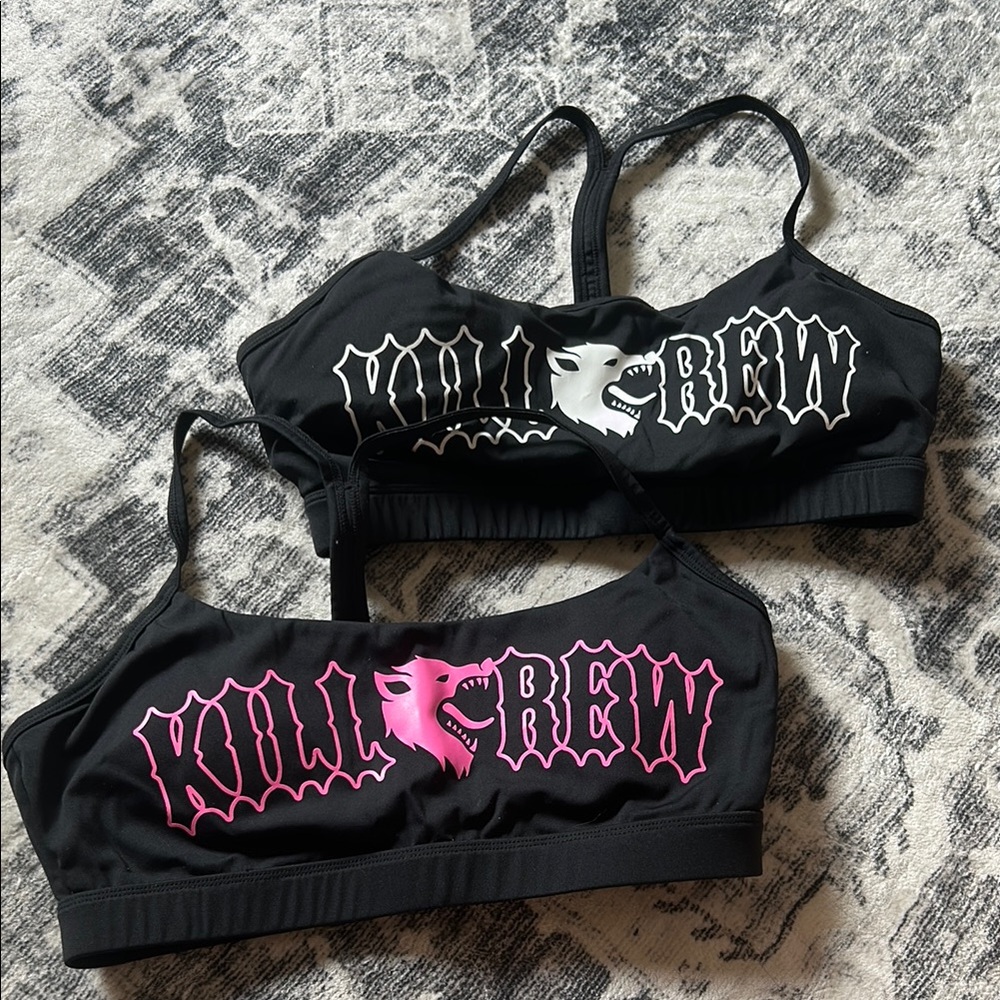 Black Killcrew Sports Bras
